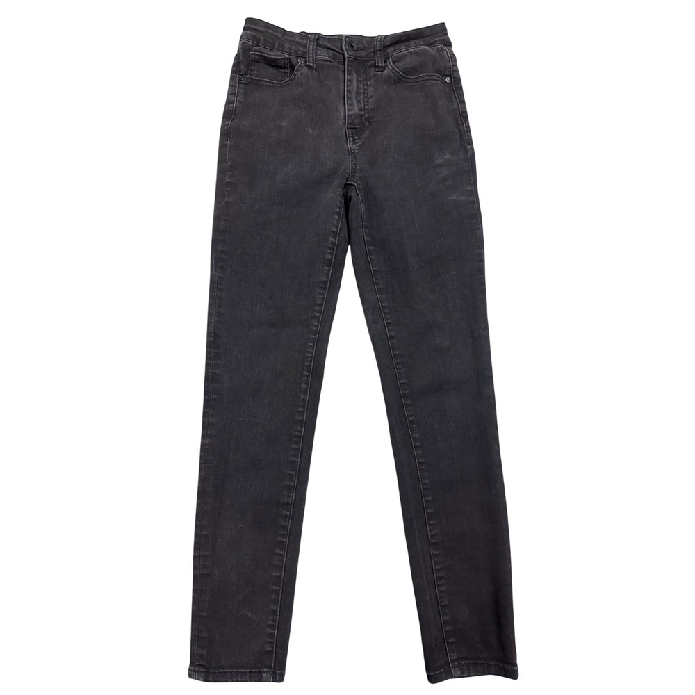Kendall + Kylie The Kontour High Rise Skinny Jeans Black Rinse 5/27 KONTOURH20B
